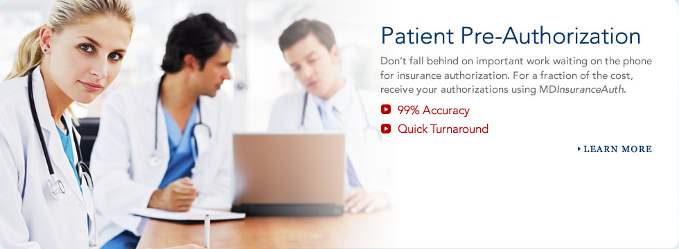 Patient Insurance Pre-Authorization